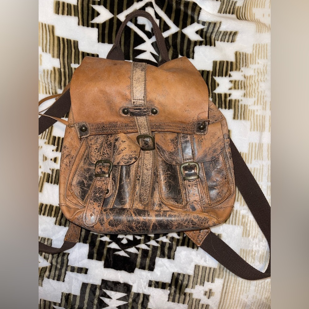 BED STU Jericho Leather backpack